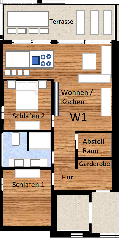 Wohnung 1