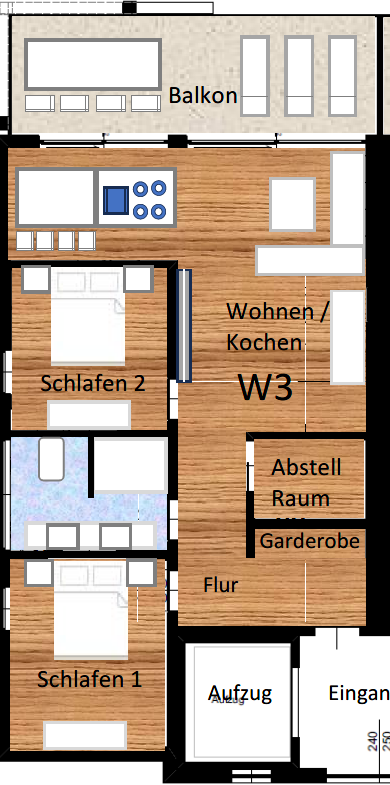 Wohnung 3