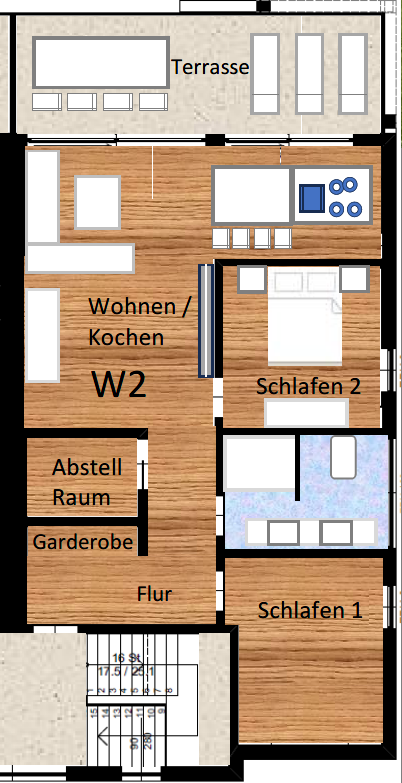 Wohnung 2