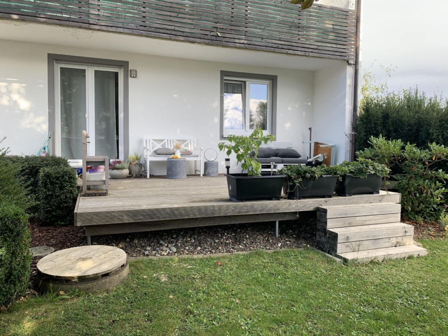 Terrasse Wohnung EG