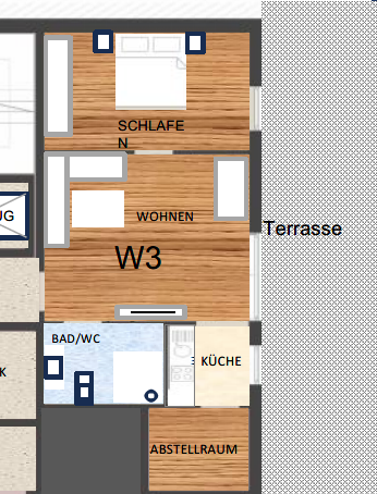 Grundrisse Wohnung 3